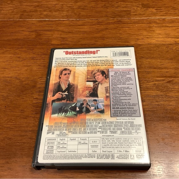 Universal Collector’s Edition DVD Spy Game, Widescreen - Picture 2 of 3
